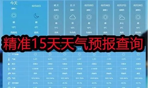 15天天气预报最准确（15天天气预报查询一周15天）