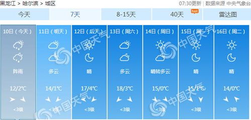 牡丹江天气预报15天查询（牡丹江天气预报15天24小时）
